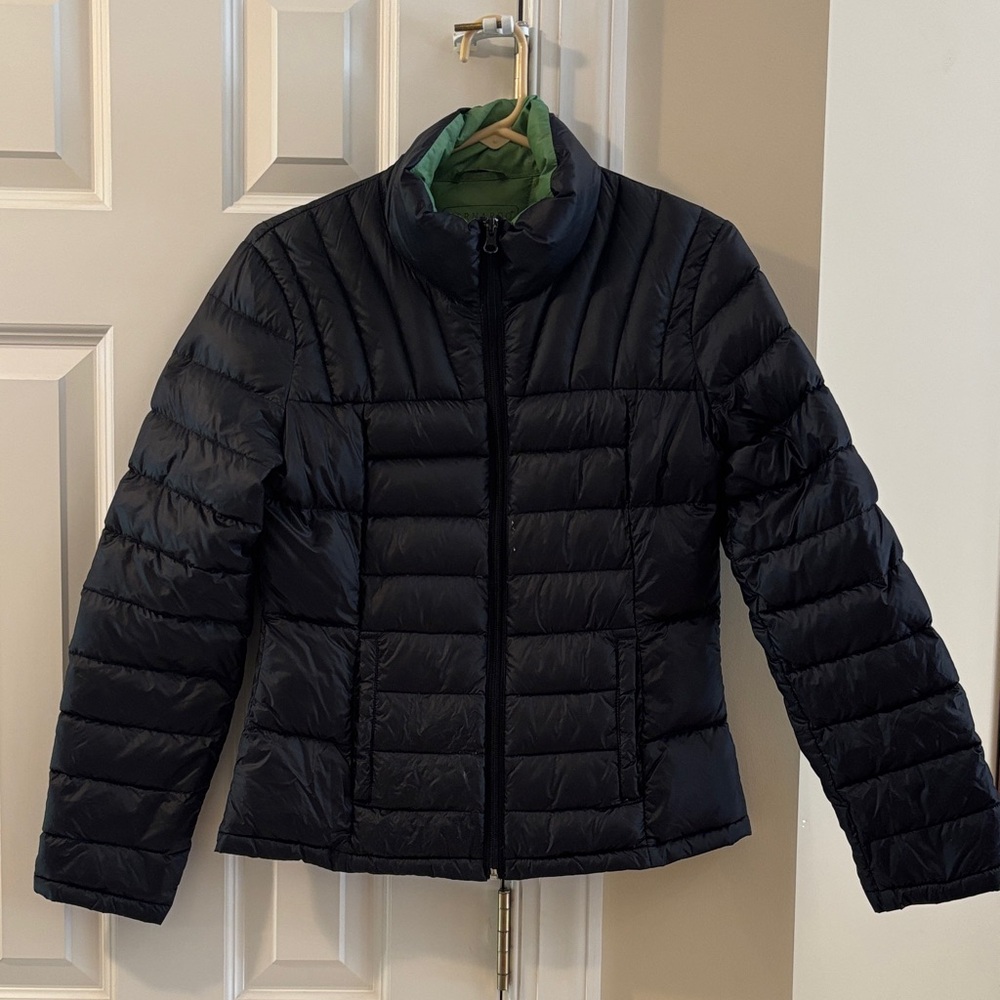 Bernardo Black Quilted Puffer Jacket